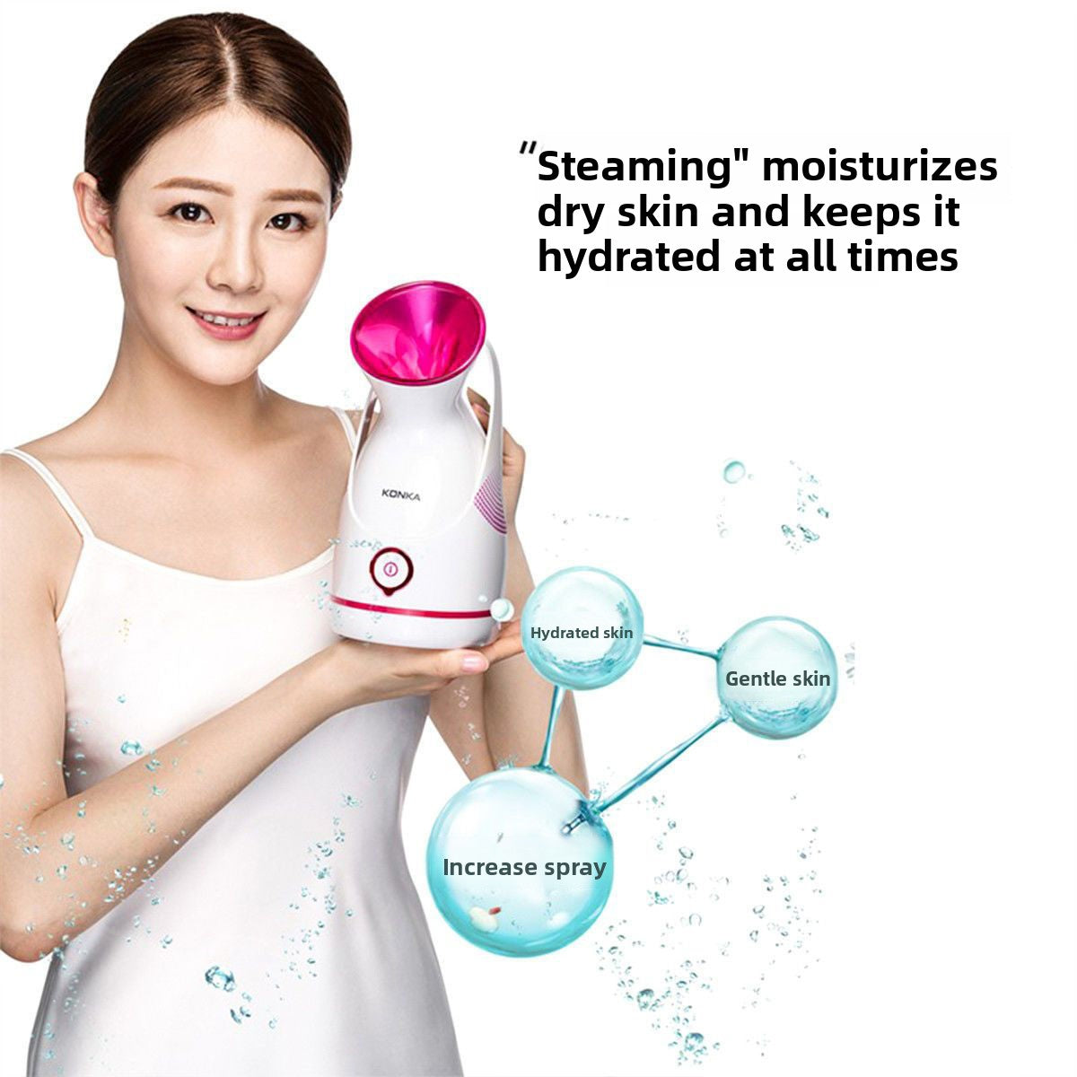 PurePore Thermal Mist Facial Steamer (Nano-Ionic Technology)
