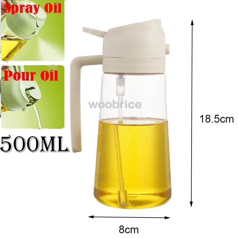 2-in-1 Smart Oil Dispenser (500ml)
