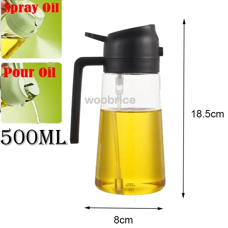 2-in-1 Smart Oil Dispenser (500ml)