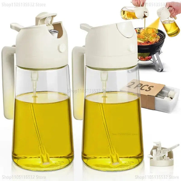 2-in-1 Smart Oil Dispenser (500ml)