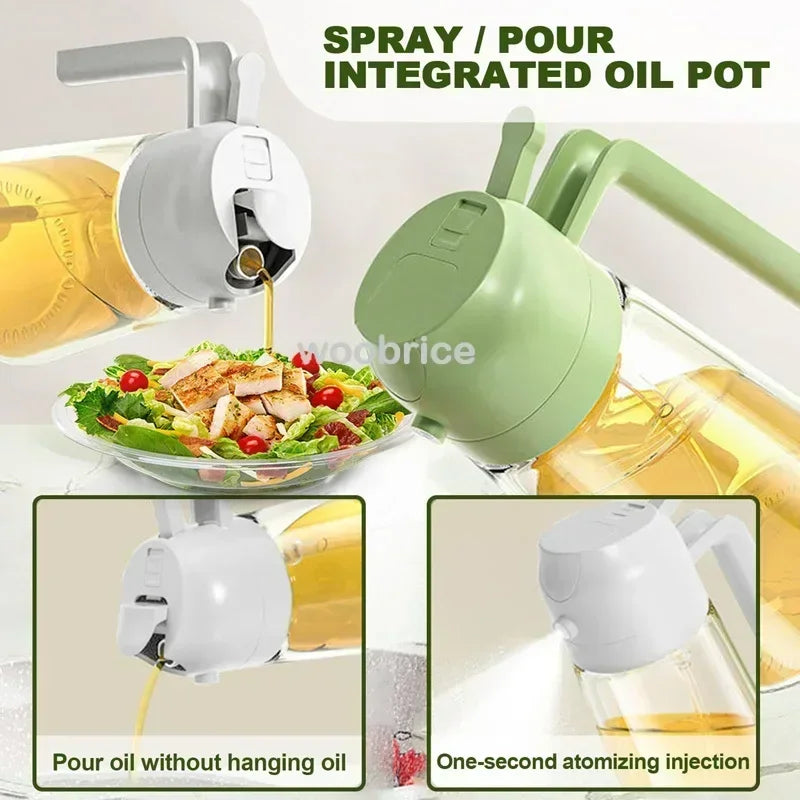 2-in-1 Smart Oil Dispenser (500ml)