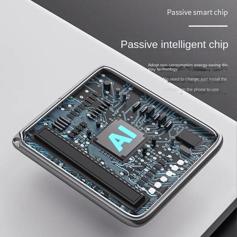 Personalized E-Ink Photo Keychain